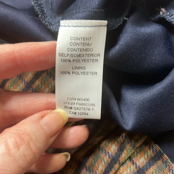 Eva Franco Mitzi Tulle Printed Blouse - Picture 6 of 7